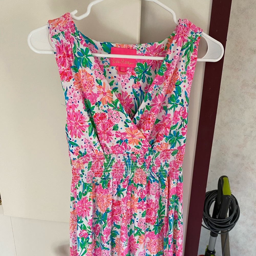 Vivette ruffle dress. Only washed never worn